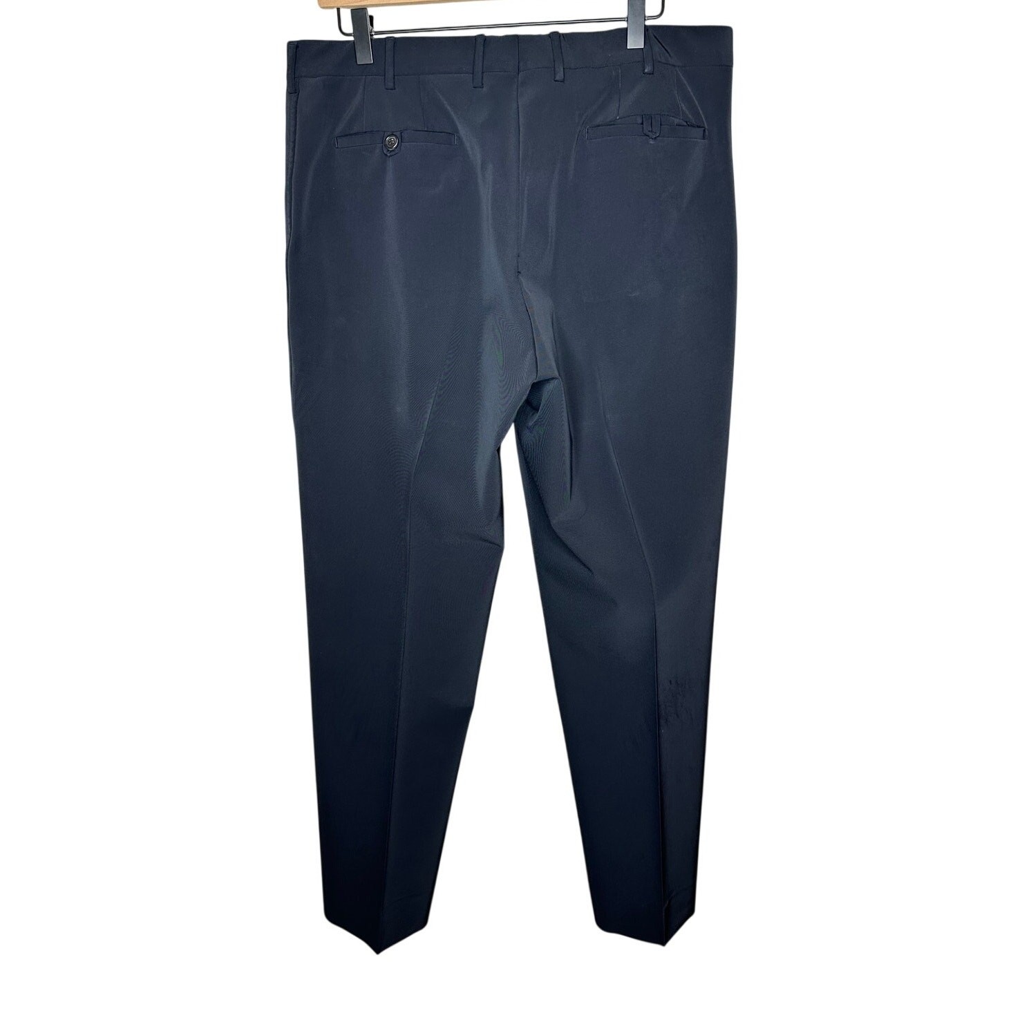 Prada Techno Stretch Pants Mens IT 52 US 36 Black Technical Trousers Italy