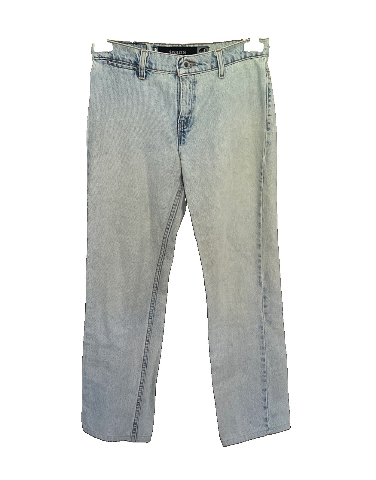 Vtg LEVI’S Silvertab Jeans Women’s Jr 9 M Light Wash 100% Cotton Straight Denim