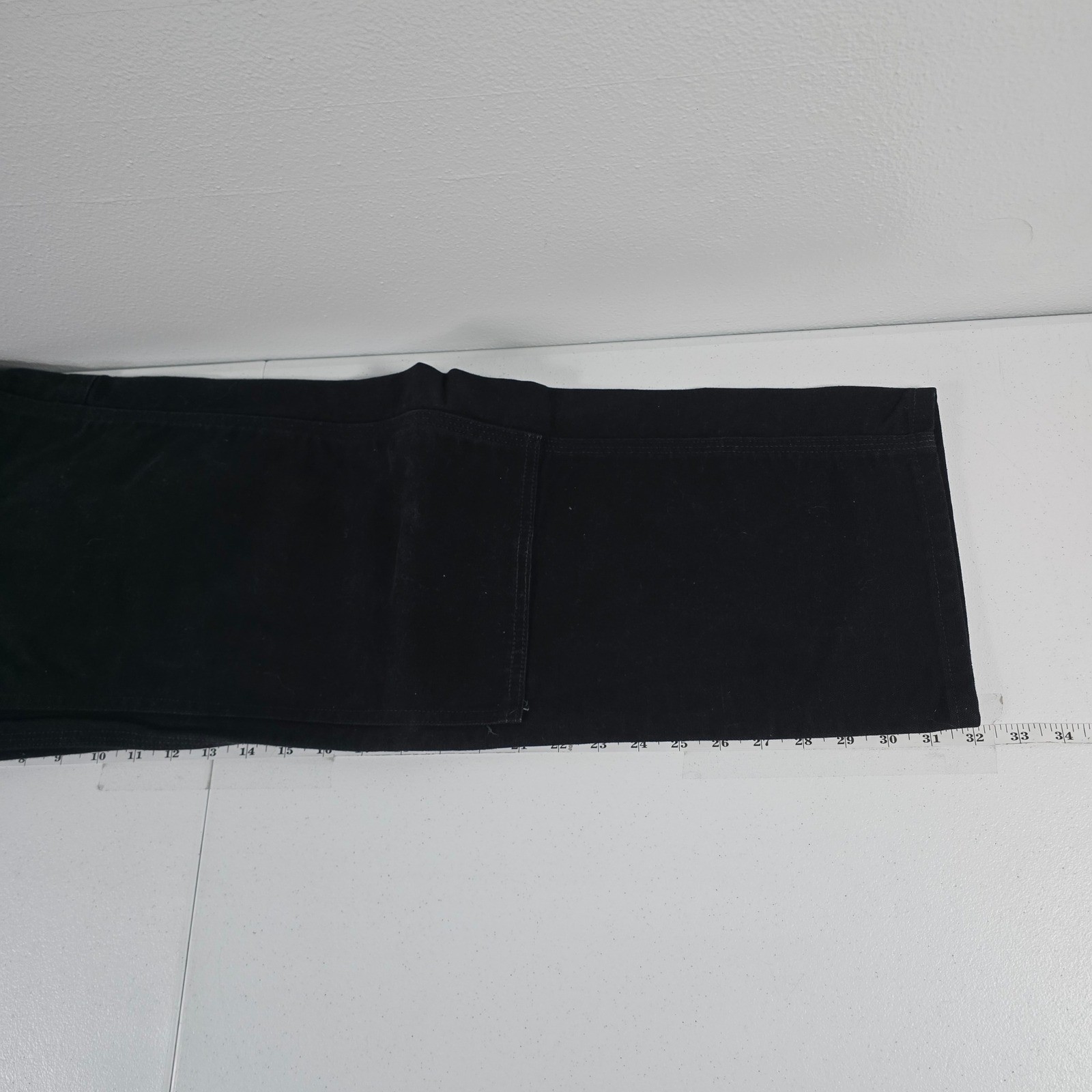 Carhartt B01 BLK Mens Black Double Front Work Dungaree Duck Canvas Pants 36×32