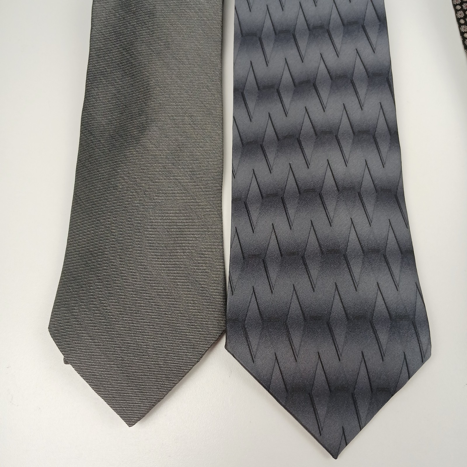 12 Vintage Mens 100% Silk Ties Mixed Colors & Patterns Classic 57″-60″