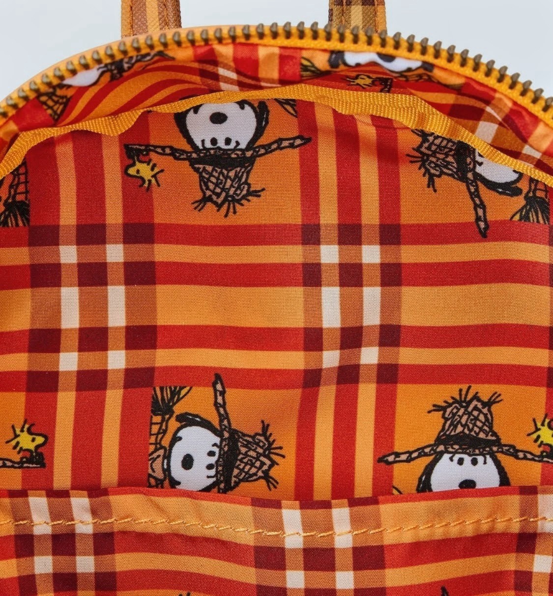LOUNGEFLY PEANUTS SNOOPY SCRAWCROW COSPLAY BACKPACK NWT