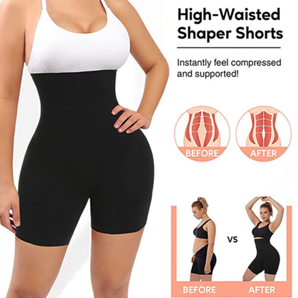 US Shapemint Empetua All Day Every Day High-Waisted Shaper Shorts Tummy Control