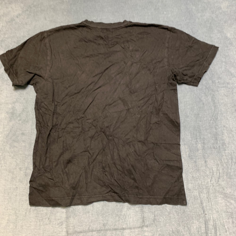 U.S. Polo Assn. T Shirt Mens Medium Black American Flag Graphic Short Sleeve