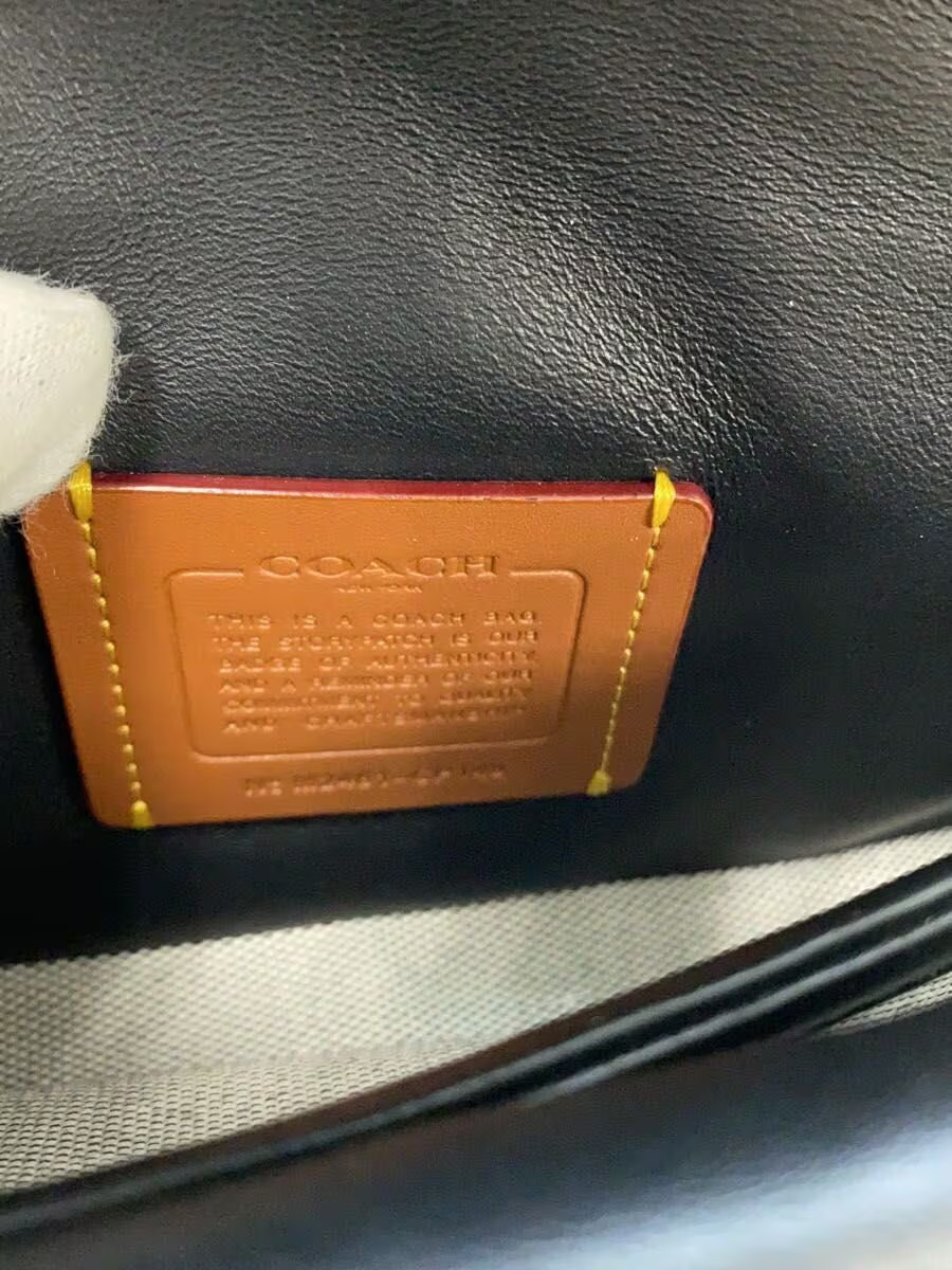 COACH THE TABBY BAG Shoulder Bag Leather BLK CP149