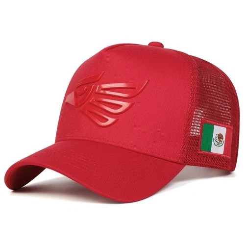 Mexican Eagle Baseball Cap Mexico Flag Trucker Hat Mesh Back Adjustable Unisex