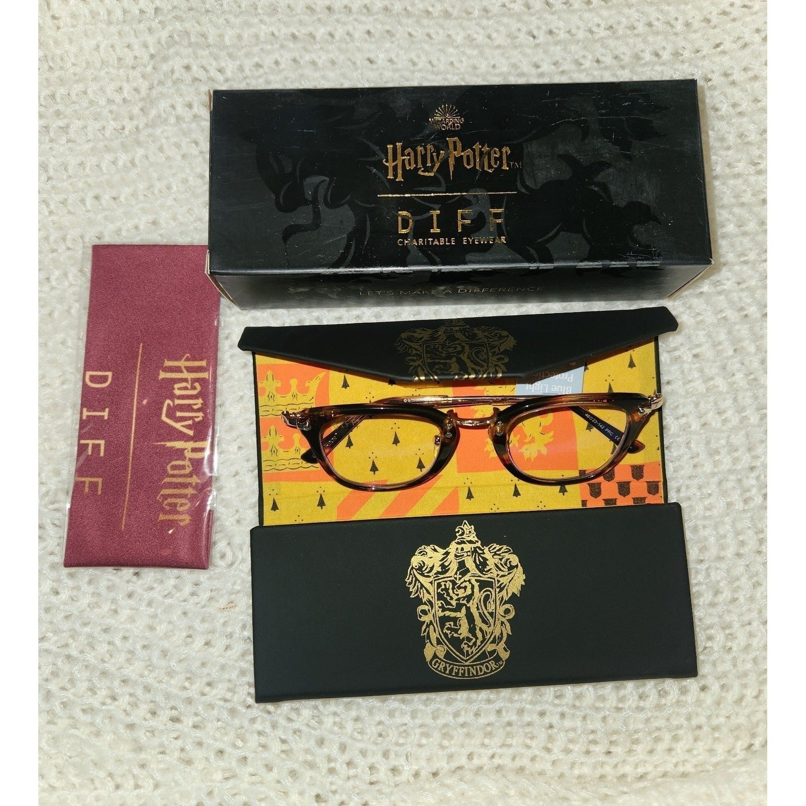 Harry Potter x Gryffindor Glasses
