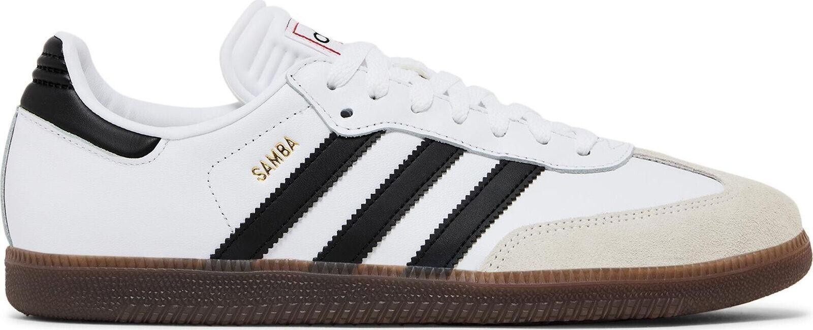 Size 9 Men’s adidas Samba Indoor White Black Gum IH6001 Women’s Size 10 Unisex