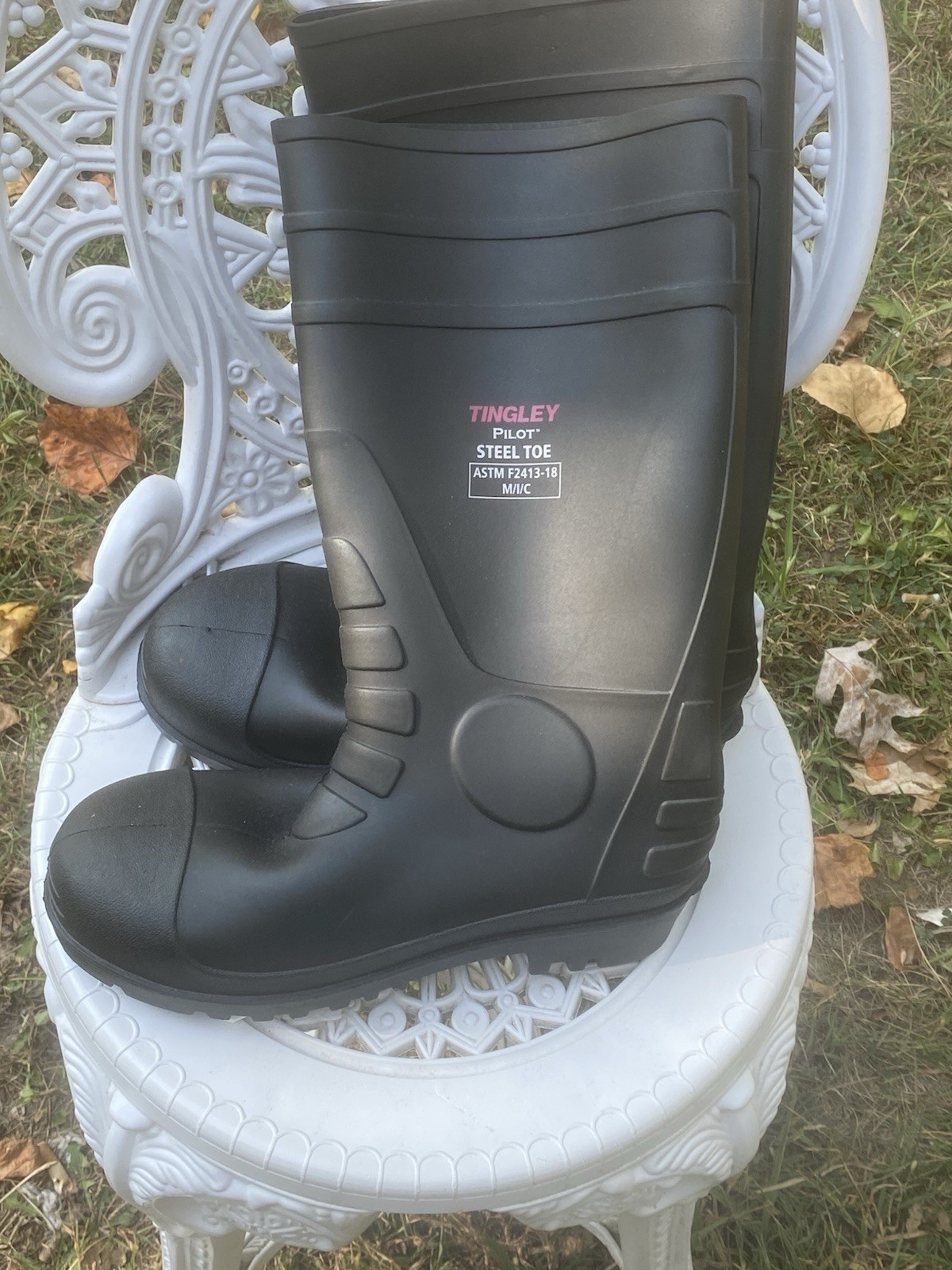 Tingley Pilot Steel Toe Boot ASTM F2413-18 M/I/C Men’s Size 12 Hunting Fishing