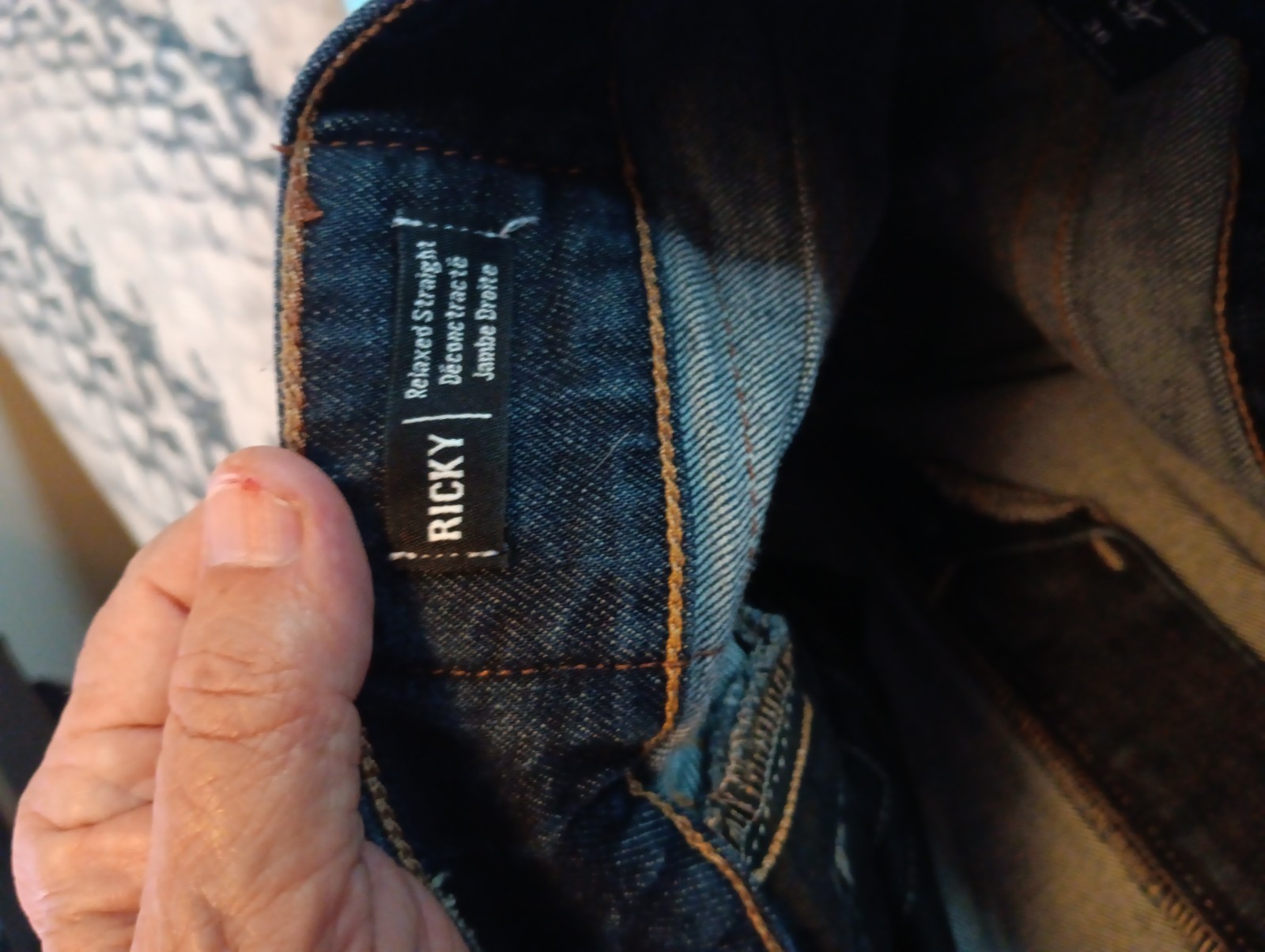true religion jeans ricky relaxed straight 36