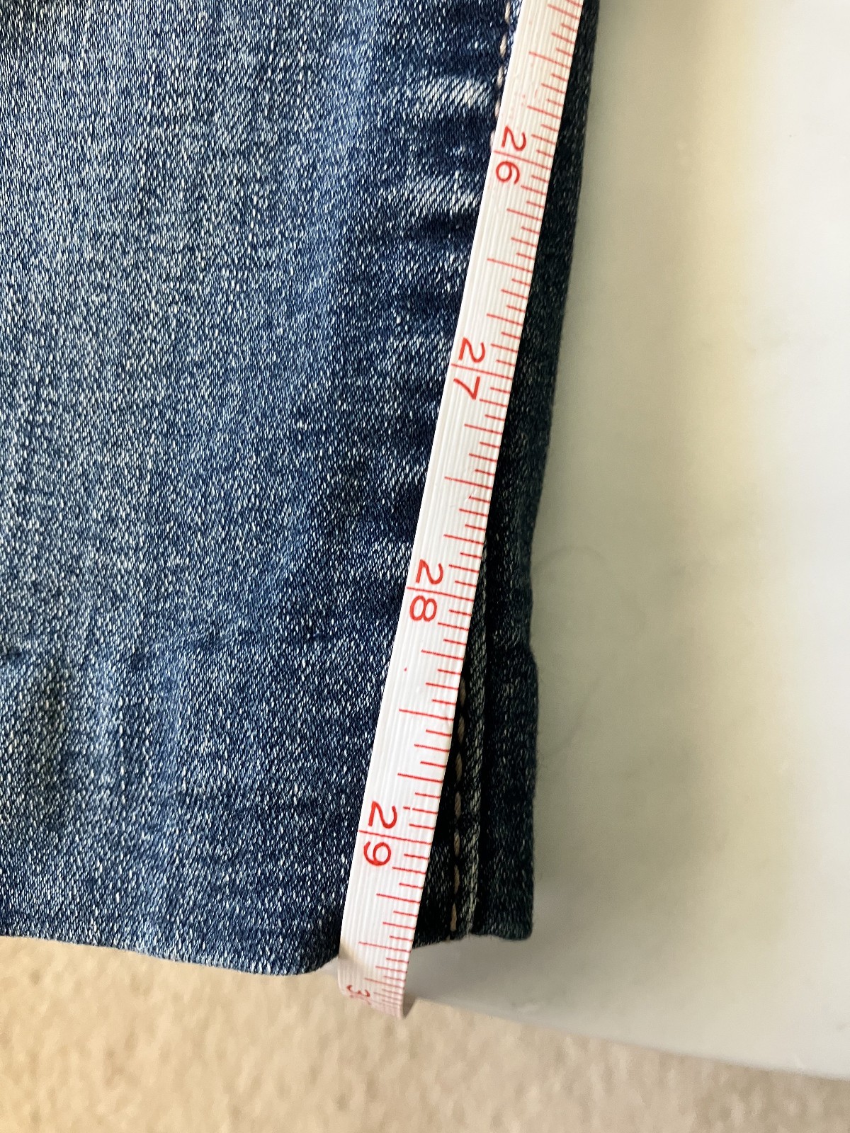 Mudd Jeans Womens Size 11 Blue Denim Cotton Stretch Skinny Boot