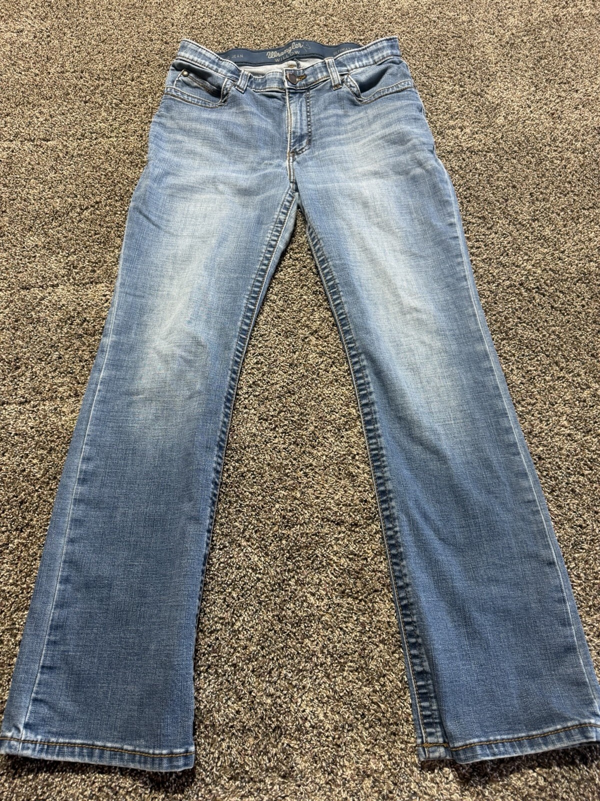 Wrangler Willow Bootcut Cowgirl Women’s Jeans Size 11Blue Denim 11X32 Mid Rise