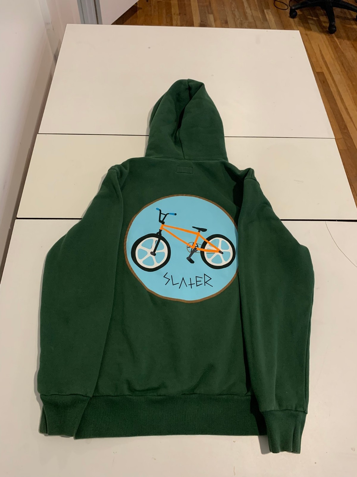 Golf Wang Hoodie Medium Green Slater BMX Tyler Creator Skater Streetwear Retro