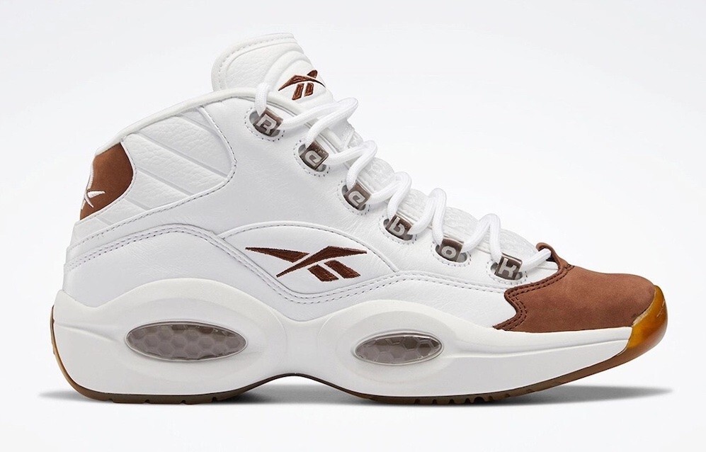 Reebok Question Mid Mocha Toe Brown GX0241 Allen Iverson