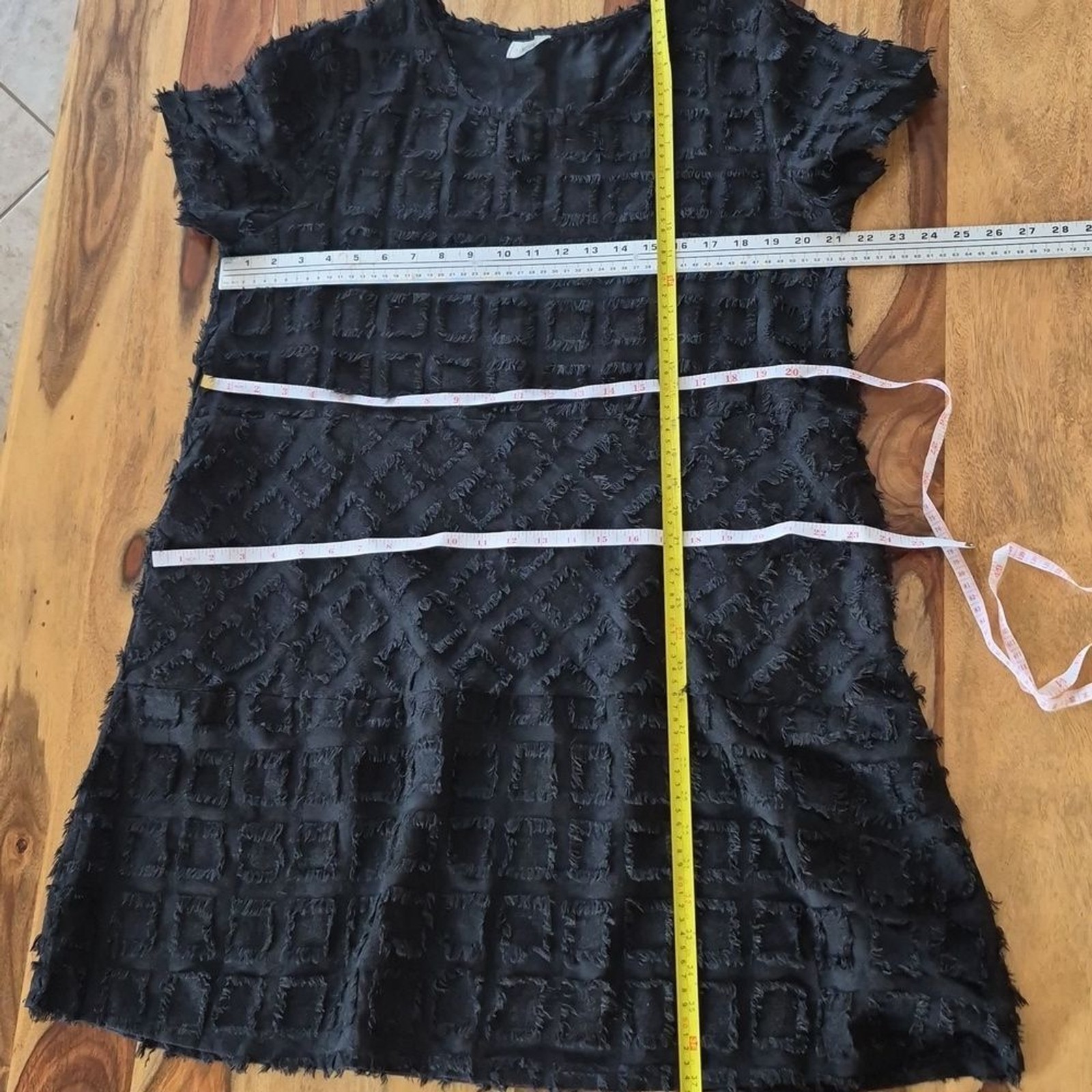 Cubism Los Angeles, Square & Diamond, Eyelash Design, dress with pockets