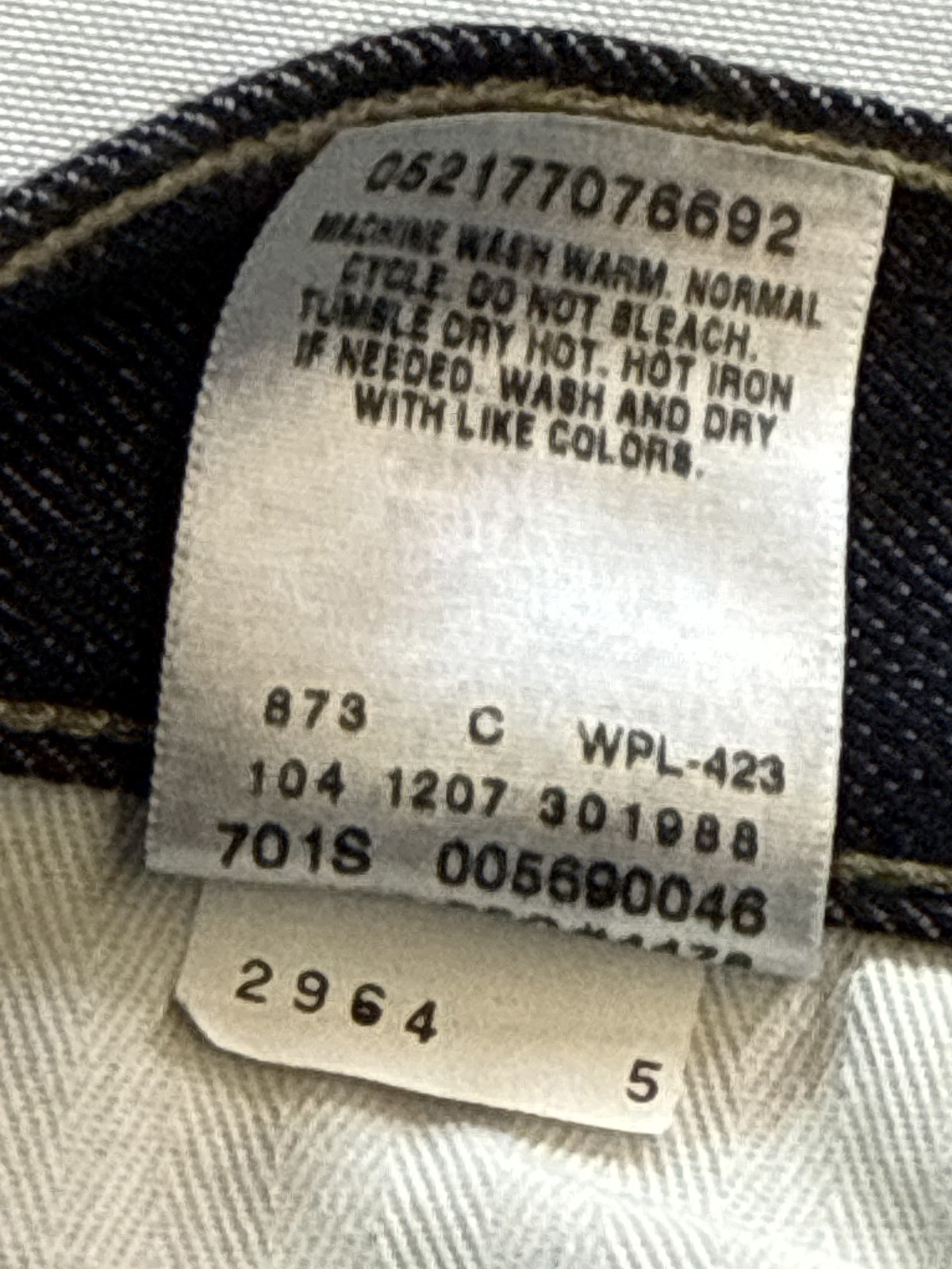 Levi’s 569 Straight Leg Dark Wash Denim Jeans W34 L30 100% Cotton New Tags Mid