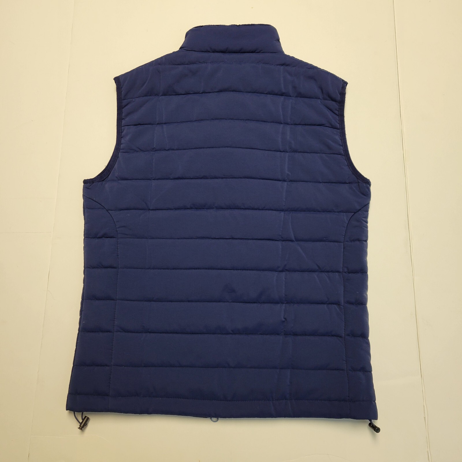 New JOHNNIE-O Quilted HARWICH Nylon Poly Vest Full Zip Men’s SMALL S Puffer Navy