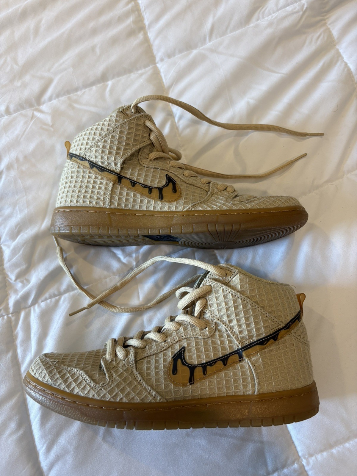 Nike SB Dunk Premium Hemp High Waffle Chicken Fried 4/20 – Size 9.5