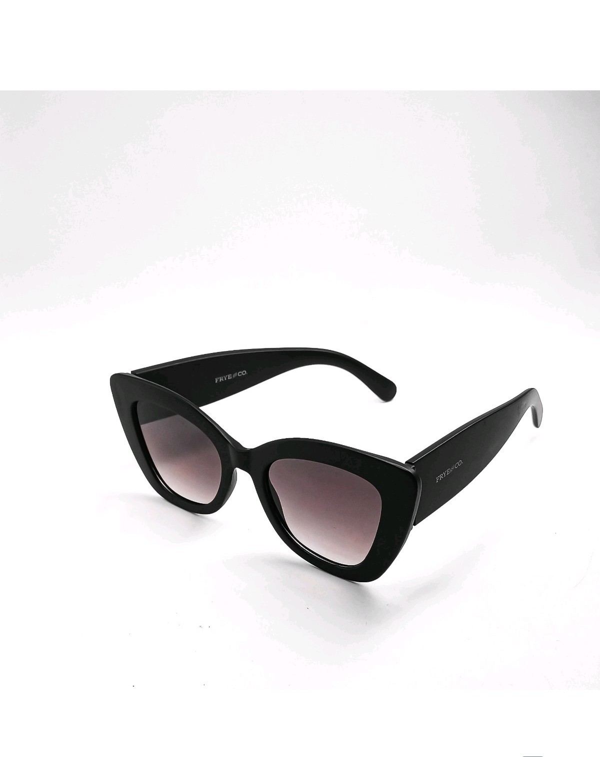 New Frye & Co 3D Smoke Cat Eye Ada 100% UV Protection Ladies Sunglasses