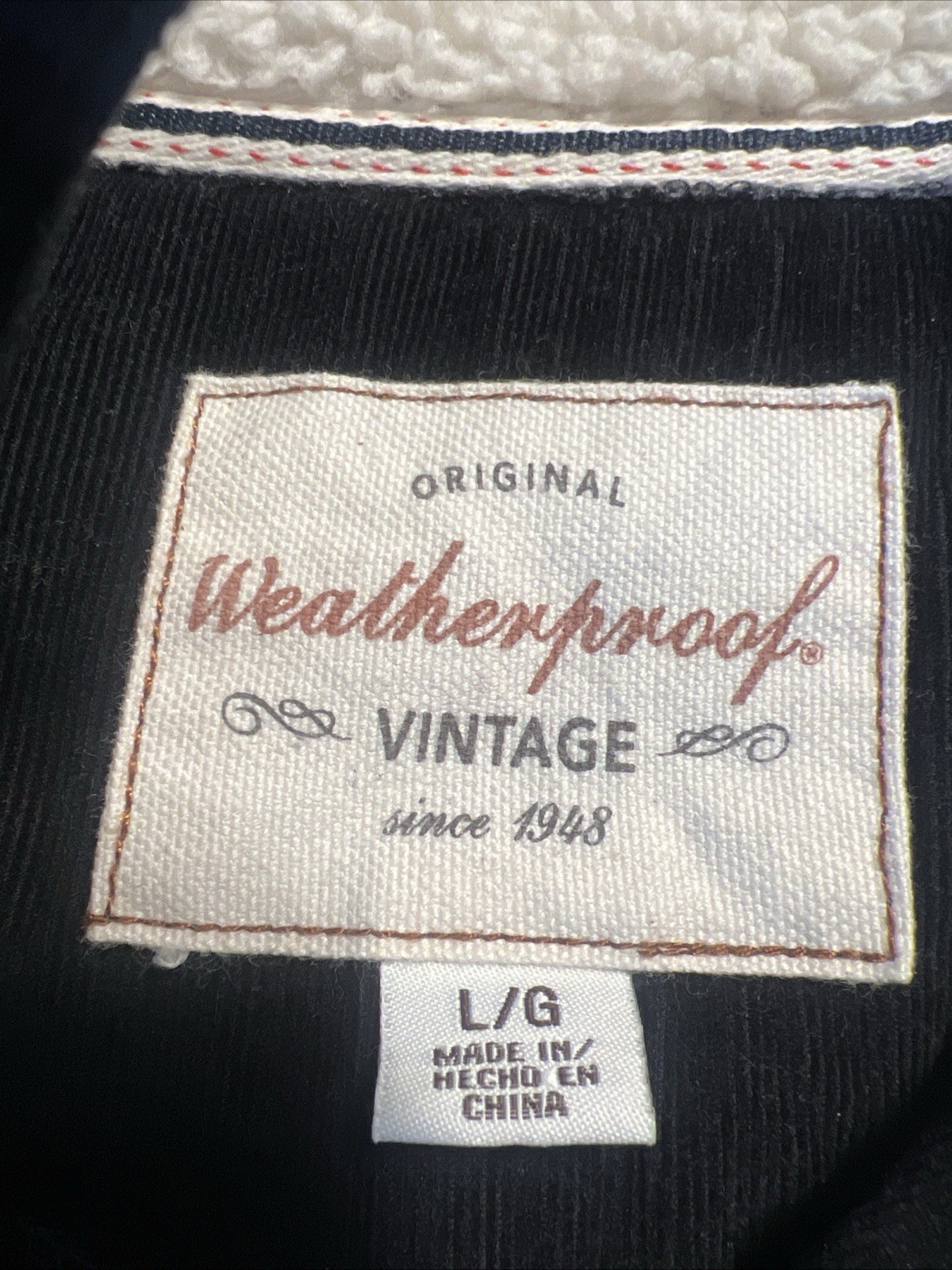 Weatherproof Men’s Gray Herringbone Snap Sweater Pullover w/Elbow Patches L