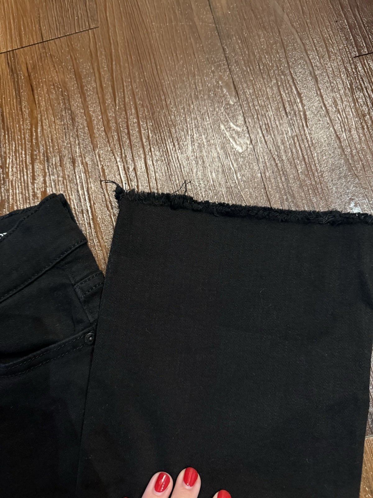 DL1961 DL Performance Women’s High Rise Black Bootcut Denim Jeans 5-Pocket