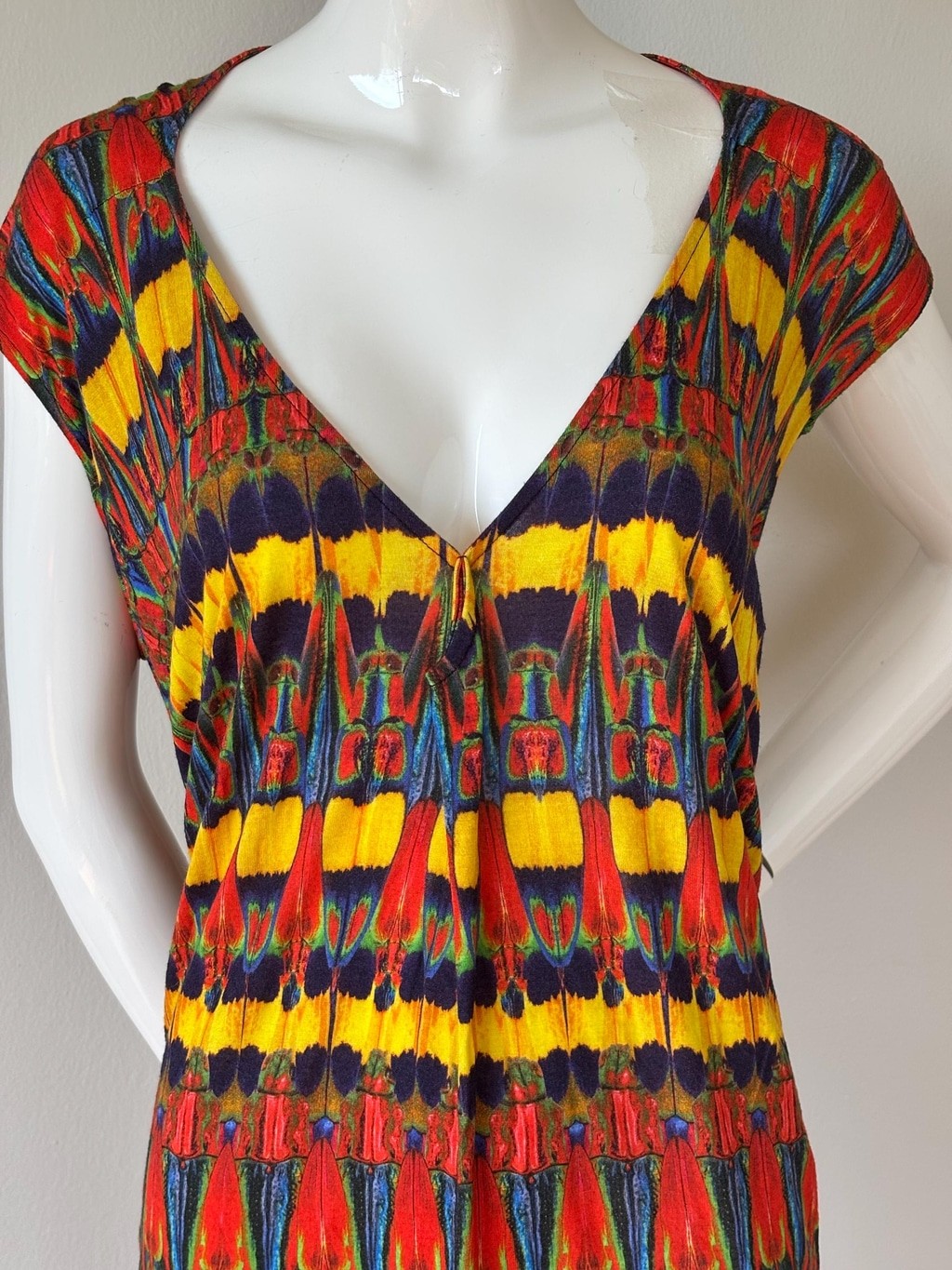 Alexander McQueen 2010 Kaleidoscope Dress IT42 runway