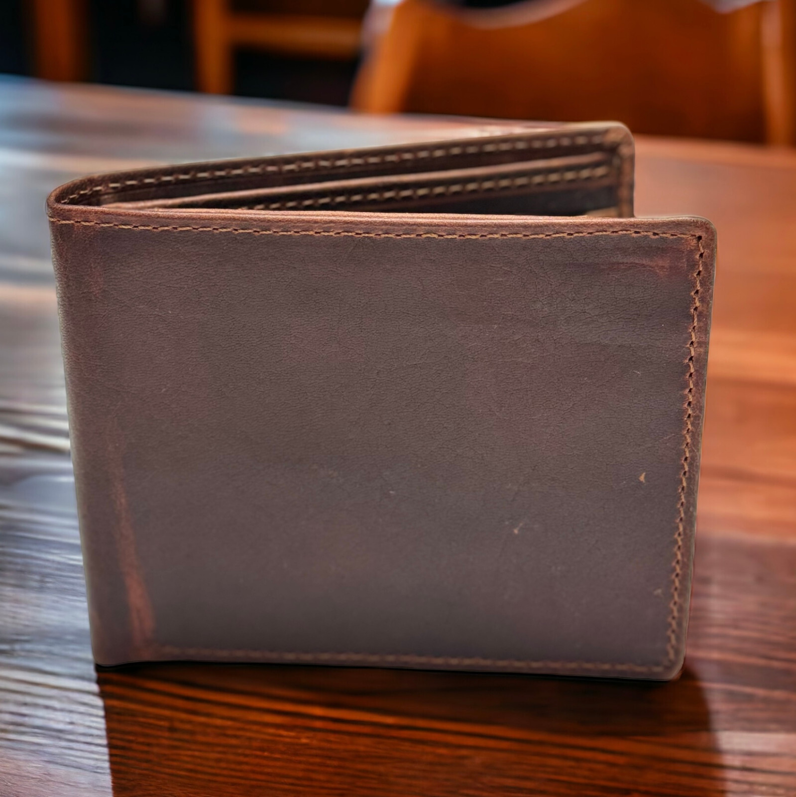 RFID Blocking Slim Thin Bifold Credit Card ID Vintage Leather Wallet for Men…