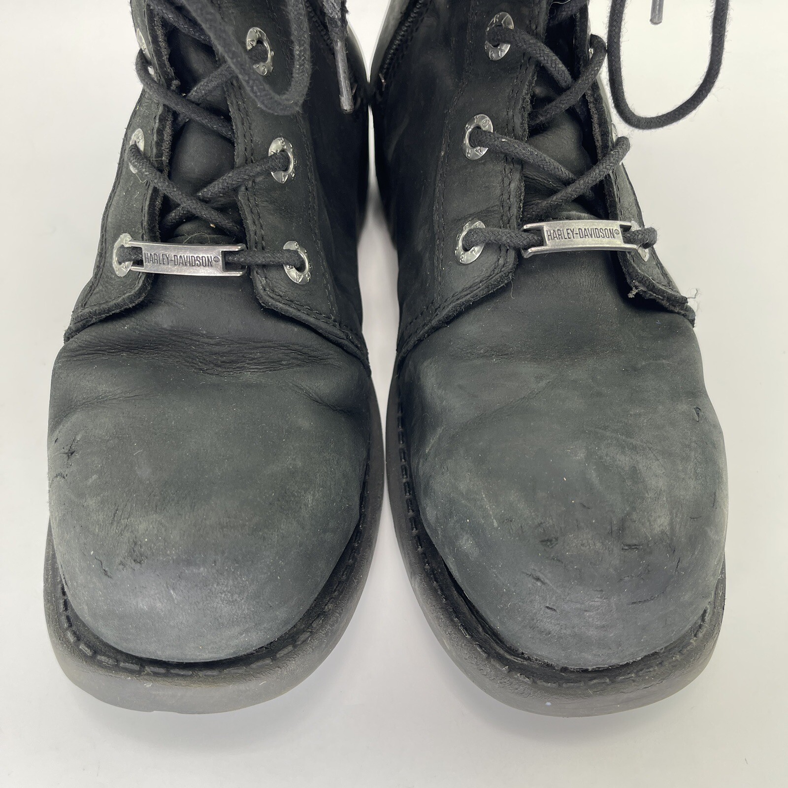 Harley Davidson Women’s Archer 6.25-In Leather Motorcycle Boots D84464 Size 9M