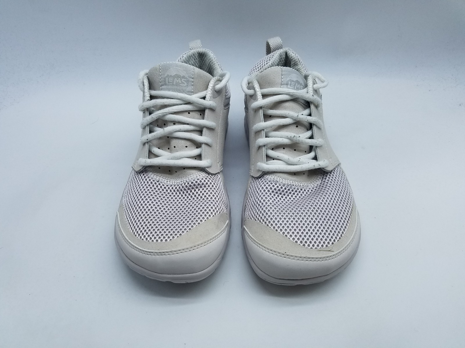 Lems Primal Zen Men’s Size 11 Miminalist Trail Hiking Shoes White Sand