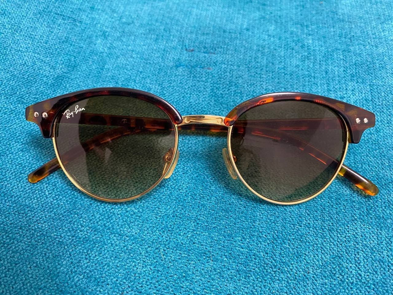 Ray-Ban Sunglasses Polished Light Havana Frame Unisex