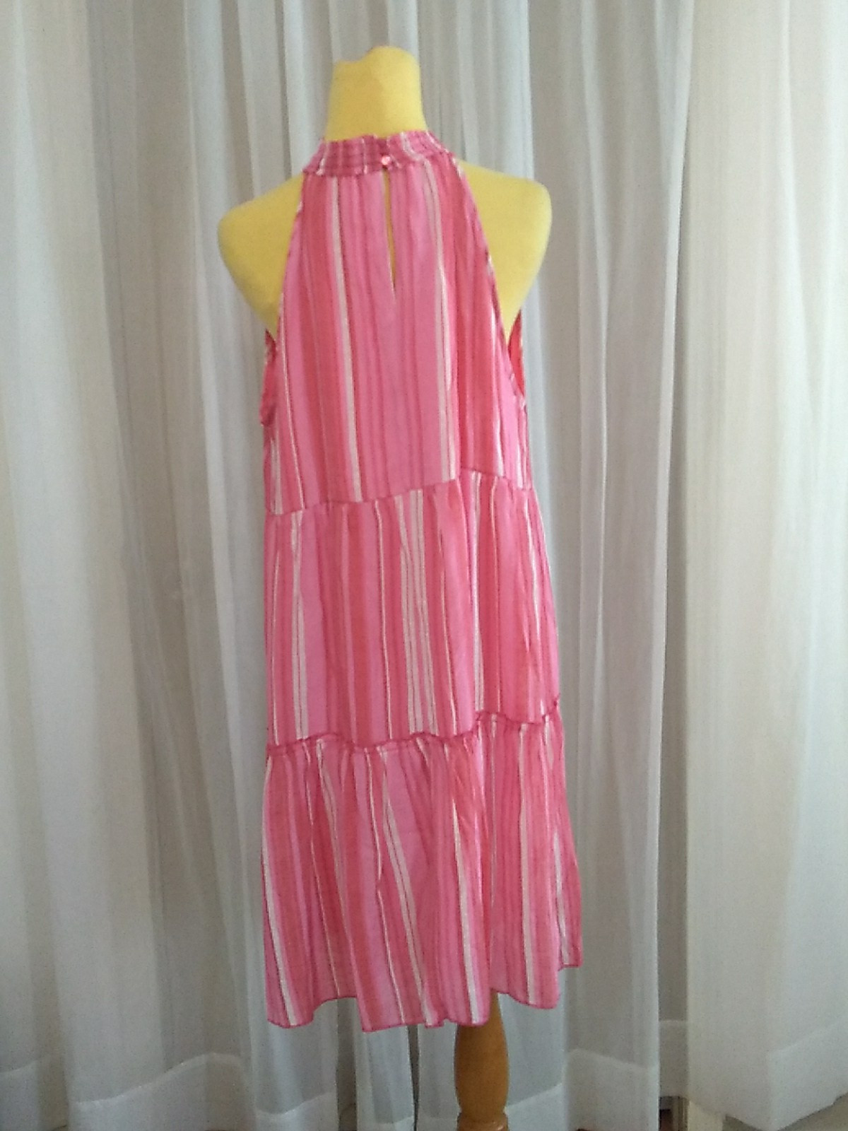 Mille Gabrielle Pink Summer Dress Size Large