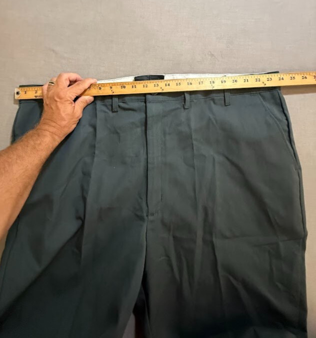 Red Kap Work Pants Mens 48 Blue Straight Canvas Workwear Men 48X28 PT20SG0.