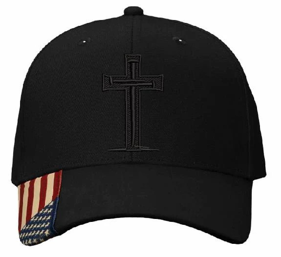 Sacred Nails Christian Cross Hats for Men Women Jesus 3 Nail Cross Bible Jesus