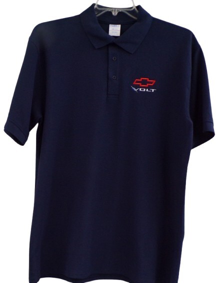 Chevrolet Chevy Volt Embroidered Logo Mens Polo Shirt XS-6XL, LT-4XLT New