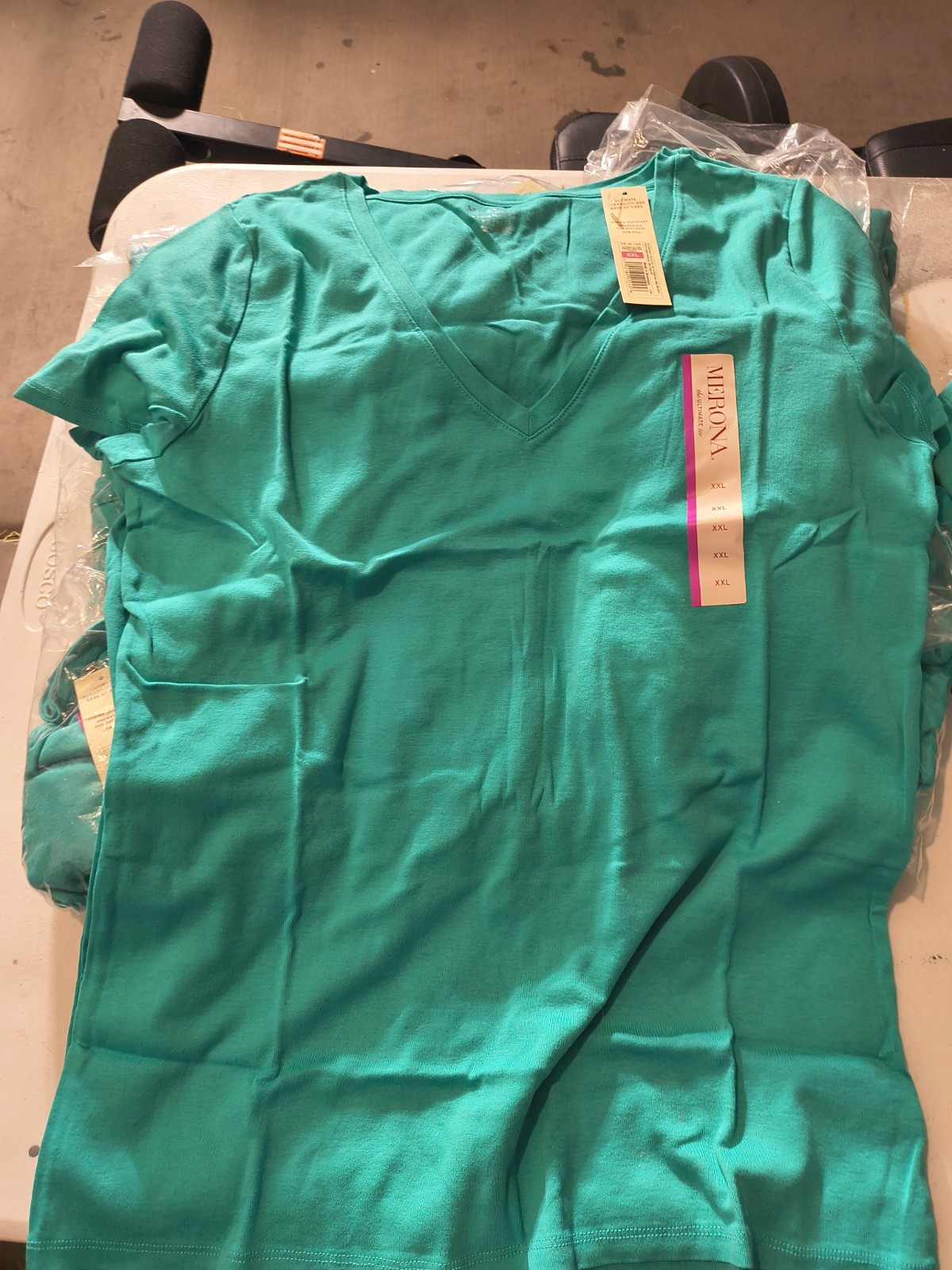 merona v neck t shirt