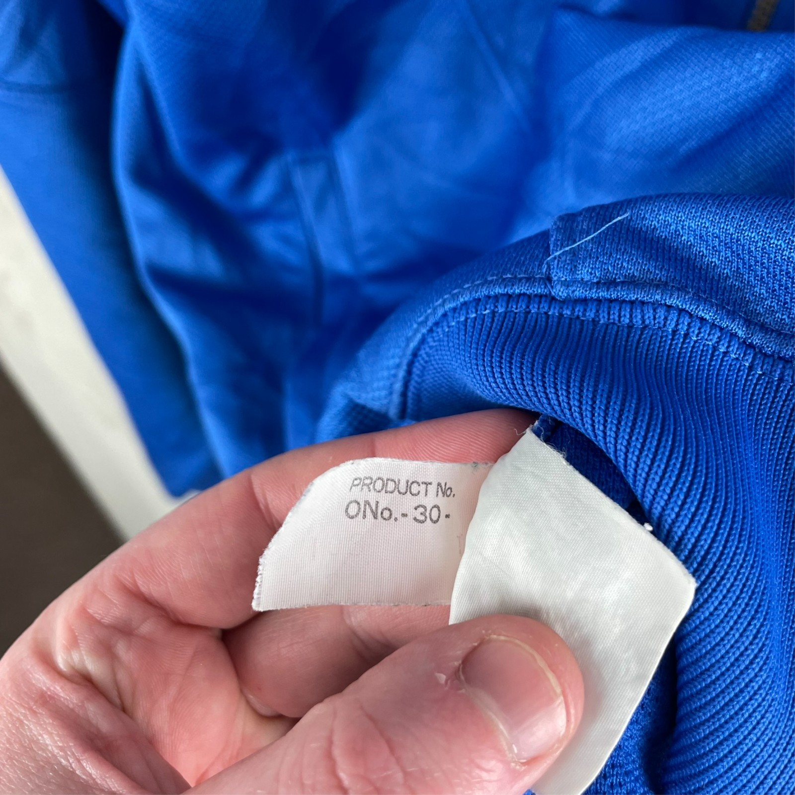 Men’s Vintage Asics 90’s Viento Caliente Rare Track Jacket Size M Medium Blue