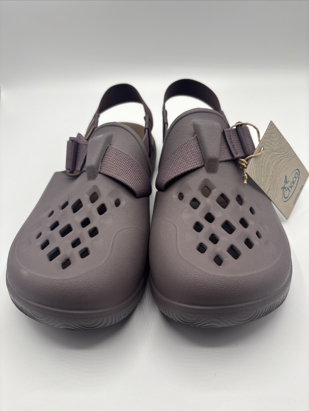 Chaco Chillos Clog Slip On Shoe Sparrow Brown (Purple) Women’s Size 9 New