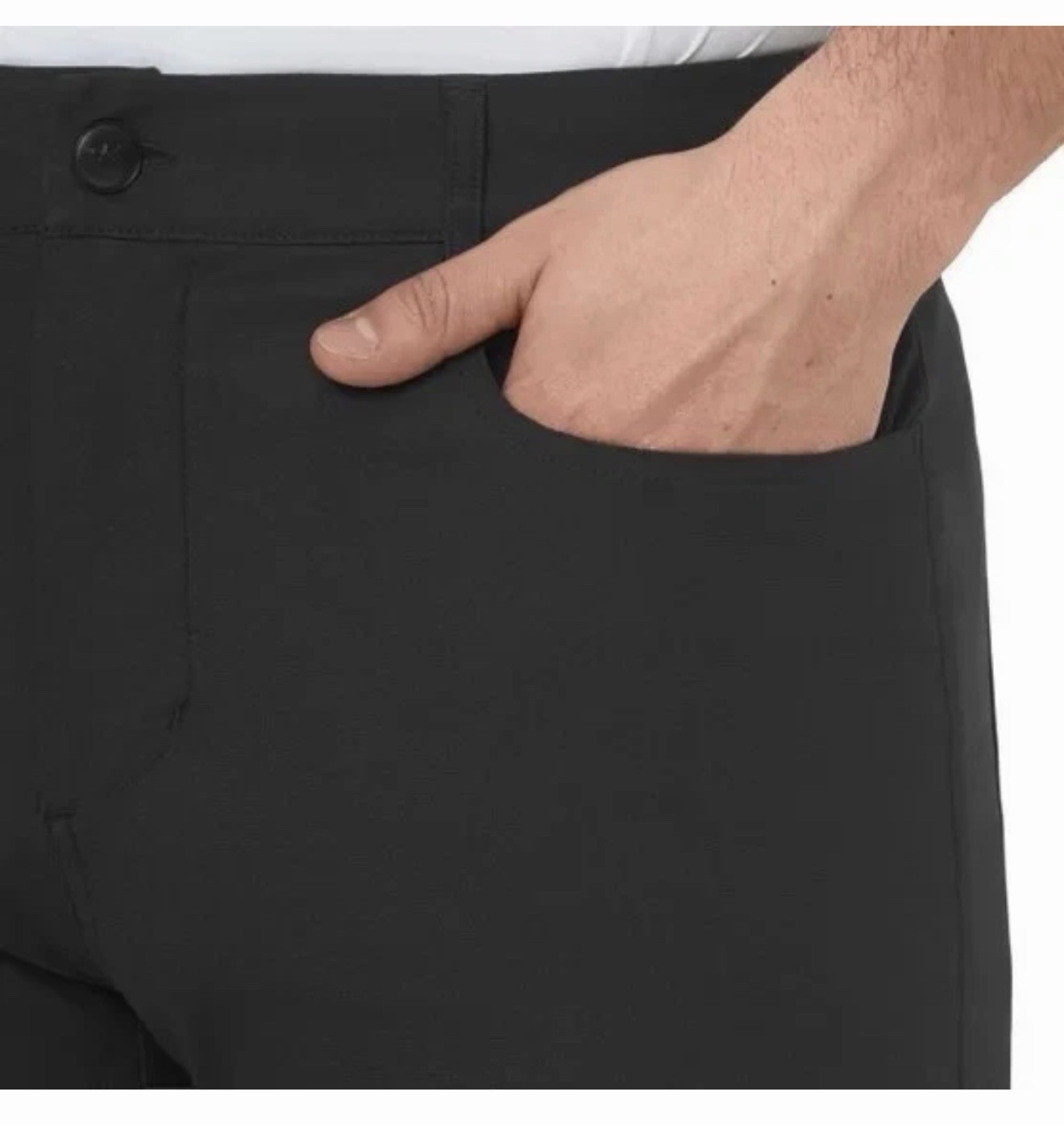 Modern Ambition Men’s Performance 5-Pocket Pants, Stretch, Multiple Sizes