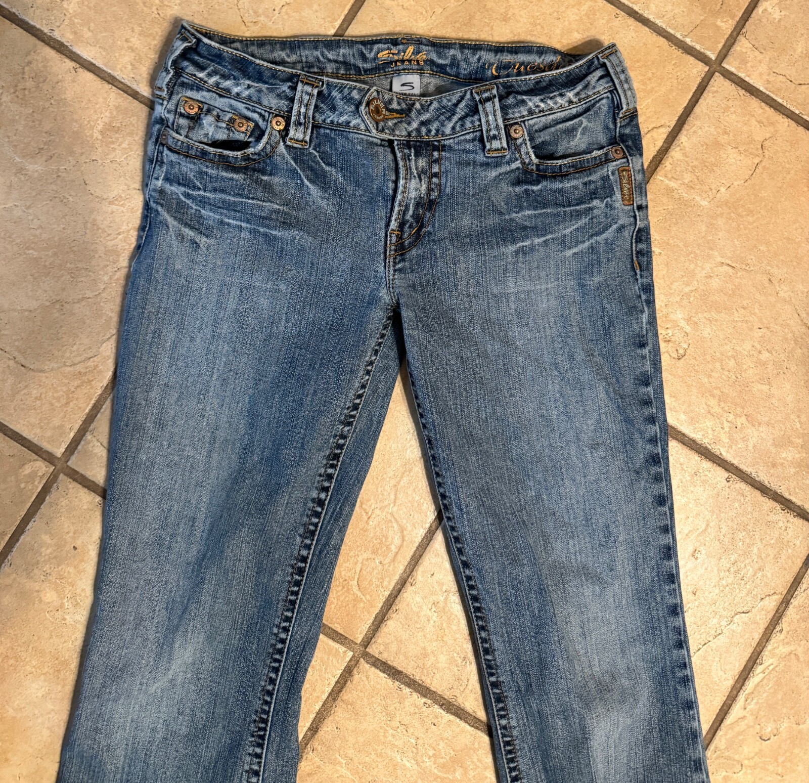 Silver Tuesday Women’s Denim Blue Jeans 31/33 Indigo Dye 32 In. Waist Bootcut