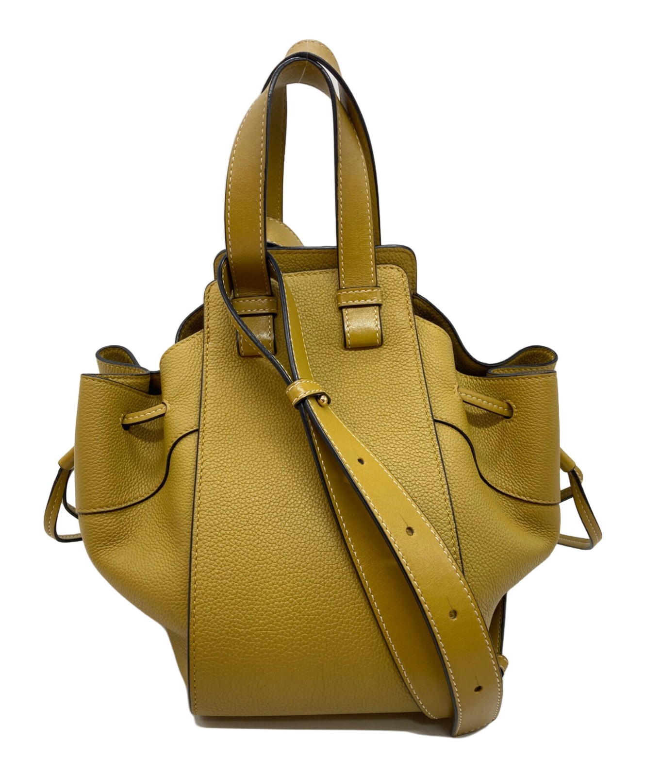 Loewe Hammock Drawstring Bag 061936 Color Yellow Size Width 10.63 in Women 99