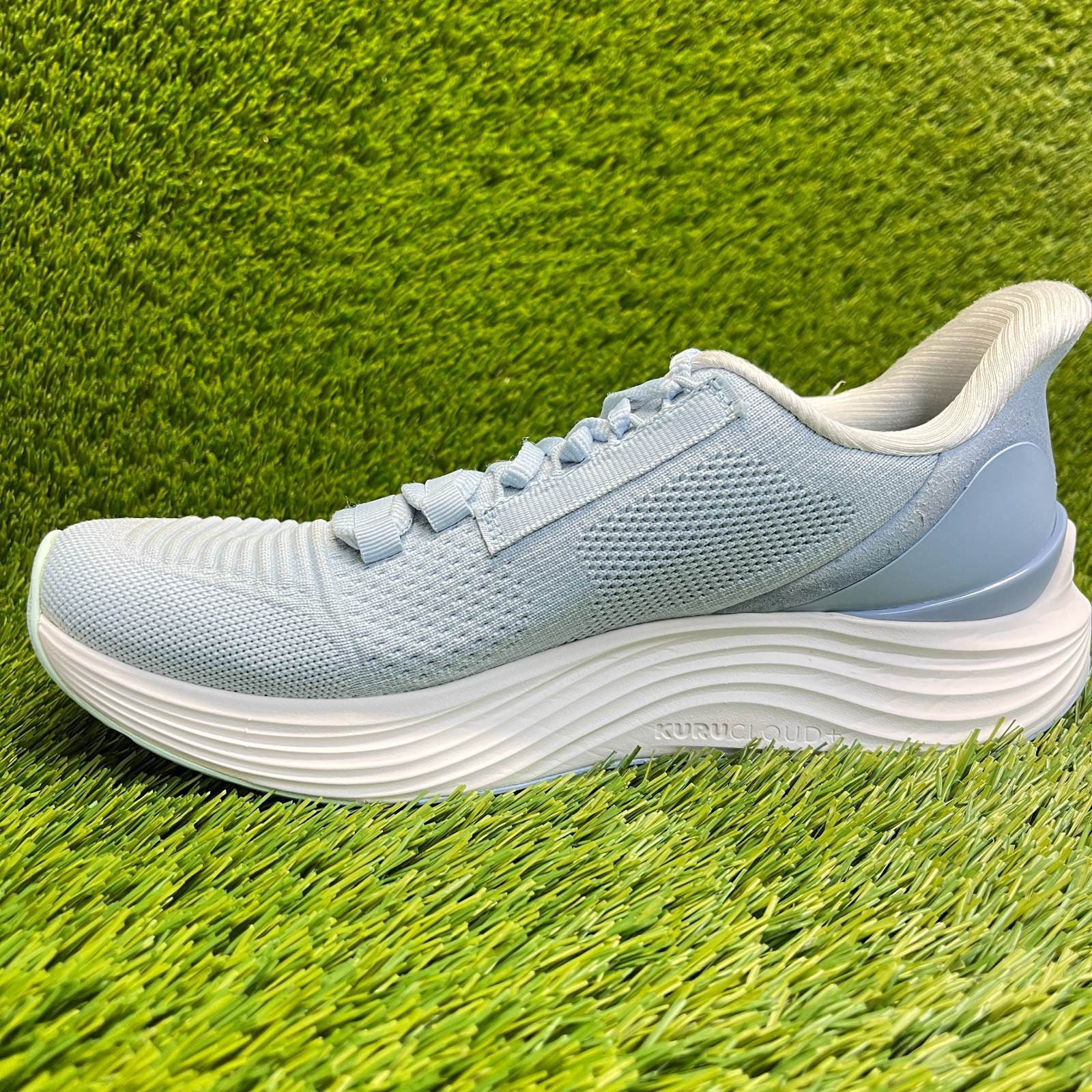 Kuru Atom 2 Womens Size 9.5D Blue White Athletic Running Walking Shoes Sneakers
