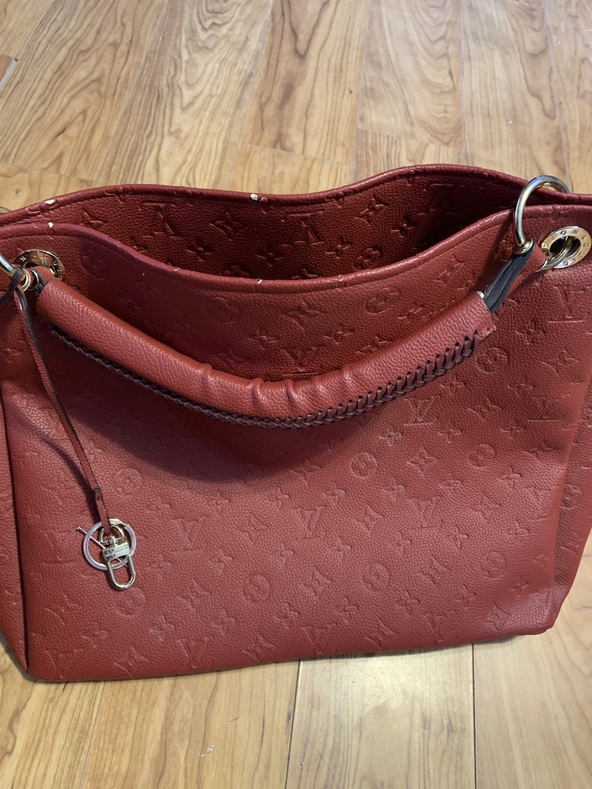 Louis Vuitton Artsy Handbag Monogram Empreinte Leather MM