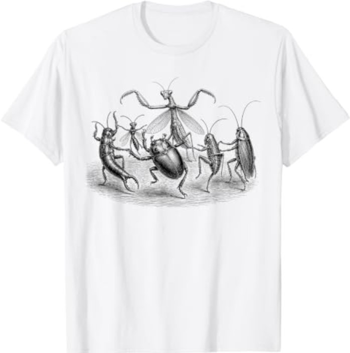 Insects Species Funny Bugs T-Shirt
