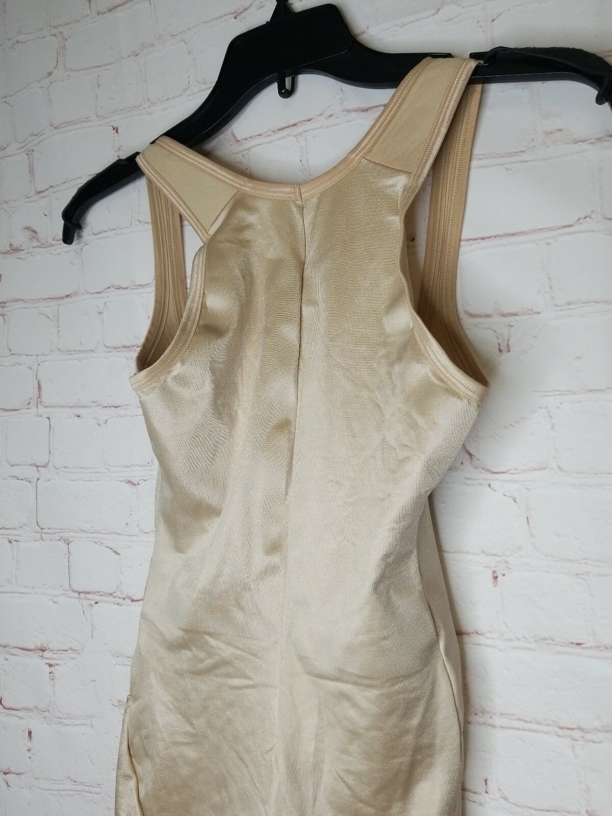 NWT TC Fine Intimates 4041 Long Leg Torsette Sz Medium M Nude Beige