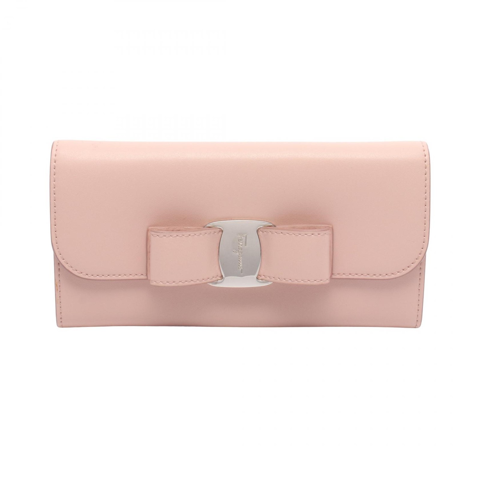 Salvatore Ferragamo Leather Long Bifold Wallet – DUTY FREE