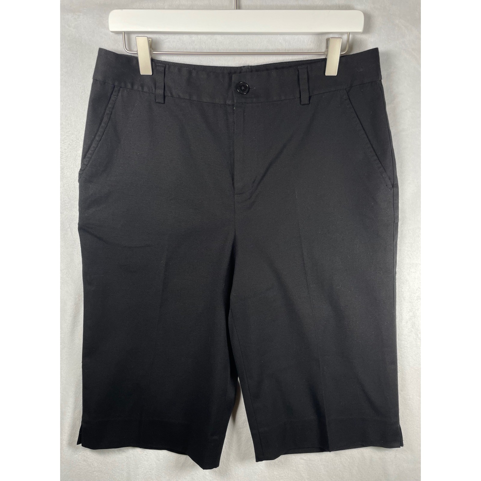 lauren ralph lauren cotton bermuda walking short womens 8 preppy old money golf