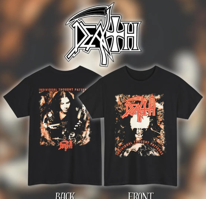 Death – Individual Thought Patterns | Gildan Heavy Cotton Tee | Size- S, M, L, X