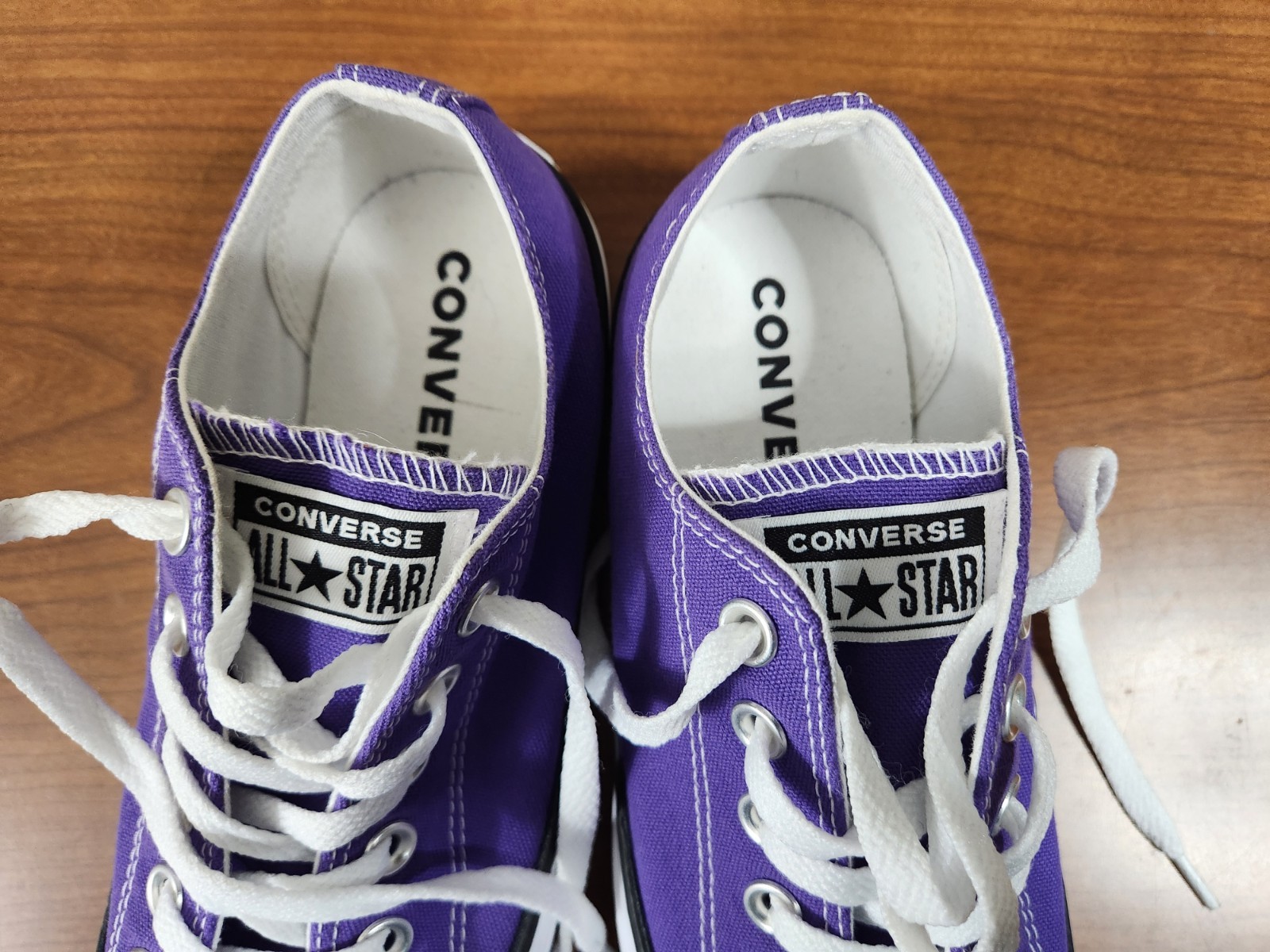 Converse Chuck Taylor All Star Low Electric Purple Shoes 137837F Men 5 Women 7