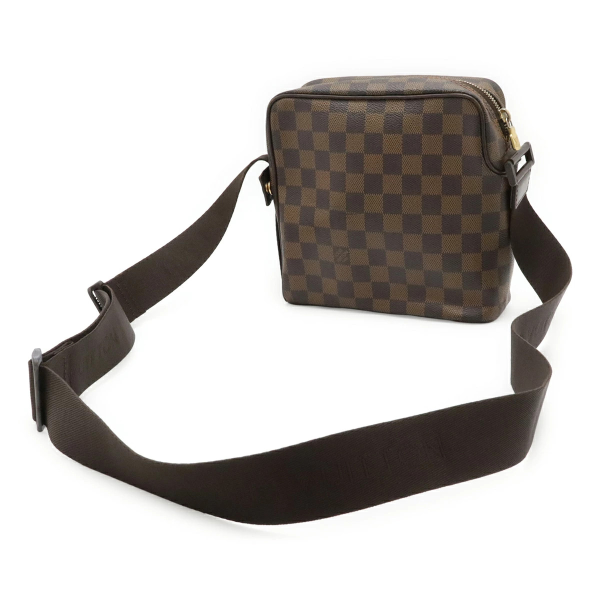 Louis Vuitton Damier N41442 Shoulder Bag Check Canvas Brown Unisex #BLB2364