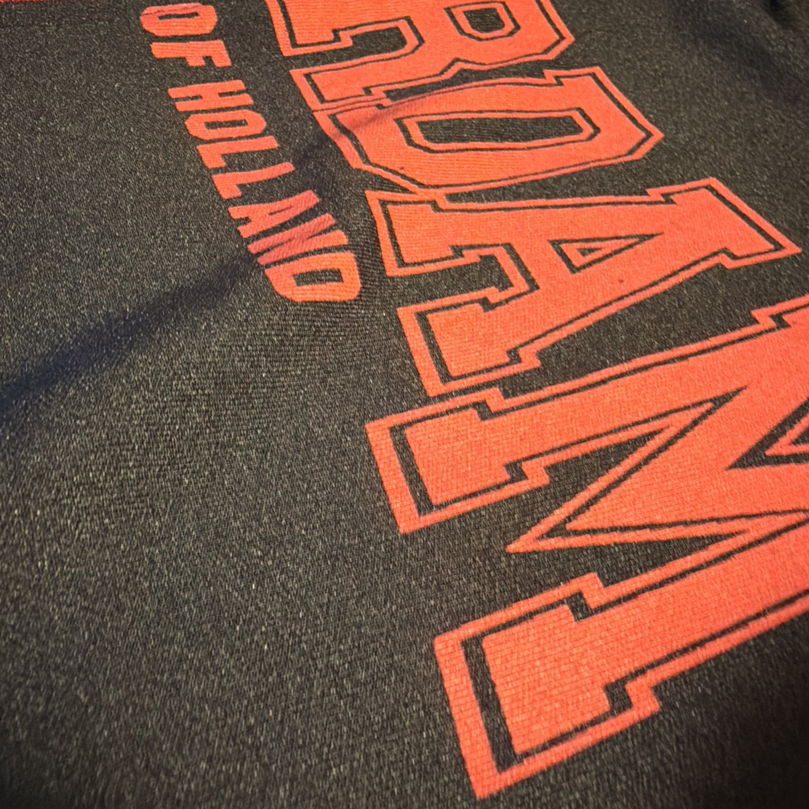 Total Dutch AMSTERDAM HOLLAND Embroidered Hoodie Full Zip size Medium MENS