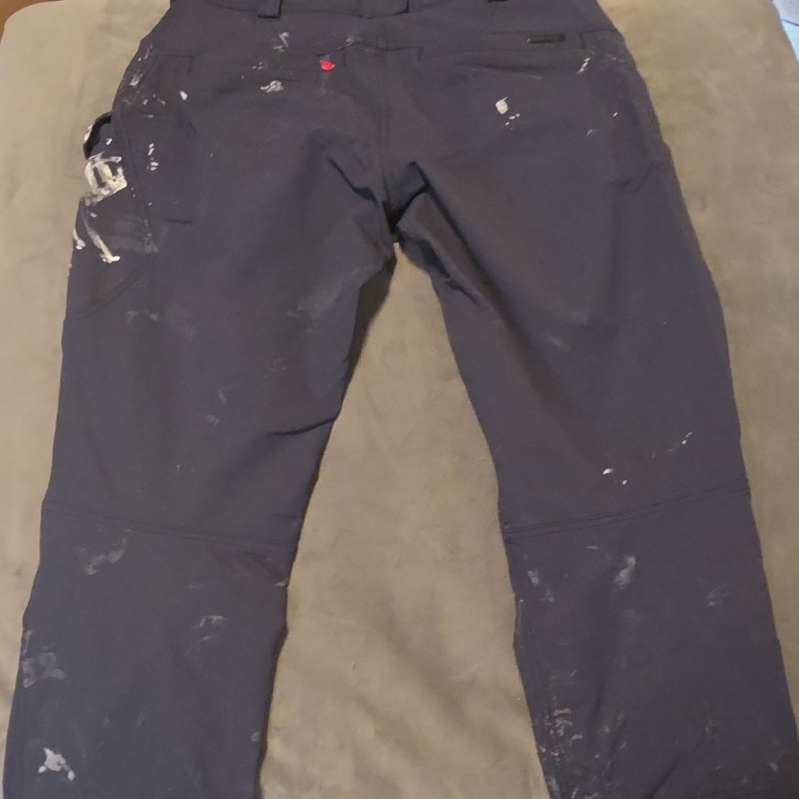 TRUEWERK T2 WERKPANT Men’s Work Pants 34W/32L Blue Nylon Canvas